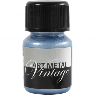 Hobbymaling Metallic, perleblå(5031), 30 ml/ 1 fl.