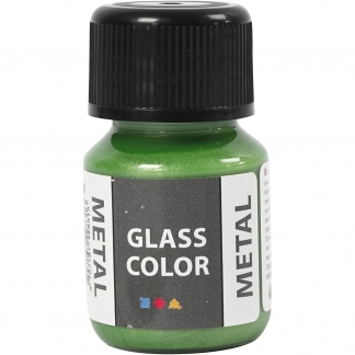 Glass Color Metal, grøn, 30 ml/ 1 fl.