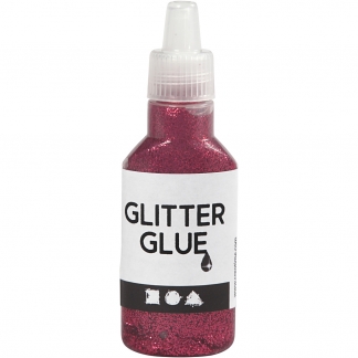 Glitterlim, pink, 25ml/ 1 fl.