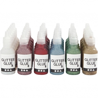 Glitterlim, 36x25ml/ 1 pk.