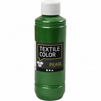 Textile Color, perlemor, brilliantgrøn, 250 ml/ 1 fl.