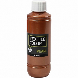 Textile Color, perlemor, kobber, 250 ml/ 1 fl.
