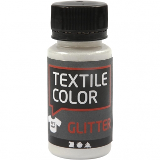 Textile Color, glitter, transparent, 50 ml/ 1 fl.