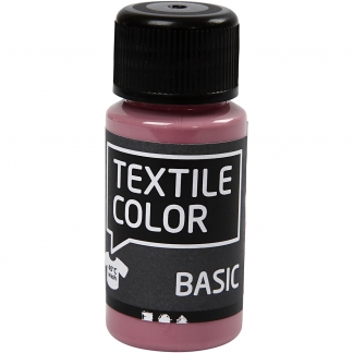 Textile Color, mørk rosa, 50ml/ 1 fl.