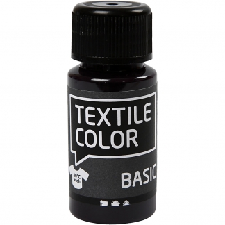 Textile Color, rødviolet, 50 ml/ 1 fl.