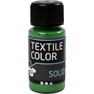 Textile Solid, dækkende, brilliantgrøn, 50 ml/ 1 fl.
