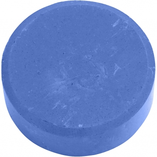 Vandfarve, H: 16 mm, diam. 44 mm, blå, 6 stk./ 1 pk.