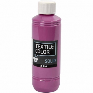 Textile Solid, dækkende, fuchsia, 250 ml/ 1 fl.