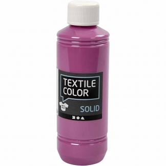 Textile Solid, dækkende, fuchsia, 250ml/ 1 fl.