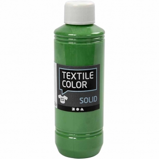 Textile Solid, dækkende, brilliantgrøn, 250ml/ 1 fl.