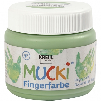 Mucki Fingermaling, grøn, 150 ml/ 1 ds.