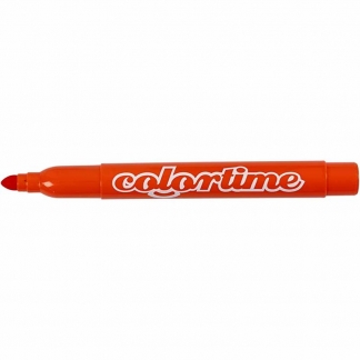 Colortime Tusch, streg 5 mm, orange, 12stk./ 1 pk.