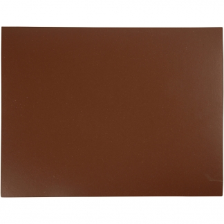 Linoleumsplade, str. 30x39 cm, tykkelse 2,5 , brun, 1 stk.