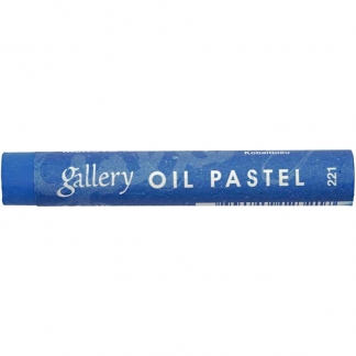 Gallery Oliepastel Premium, L: 7 cm, tykkelse 11 mm, kobolt blå (221), 6 stk./ 1 pk.