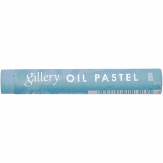 Gallery Oliepastel Premium, L: 7 cm, tykkelse 11 mm, turkisblå (223), 6 stk./ 1 pk.