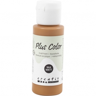 Plus Color Hobbymaling, raw sienna, 60 ml/ 1 fl.