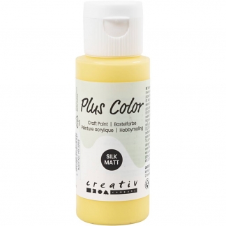 Plus Color Hobbymaling, primrose yellow, 60 ml/ 1 fl.