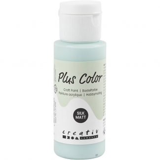 Plus Color Hobbymaling, mint grøn, 60 ml/ 1 fl.