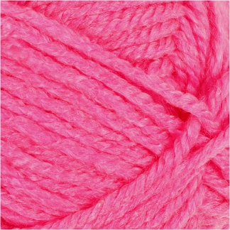 Fantasia Polyacrylgarn, L: 80 m, neon pink, 50g/ 1 ngl.