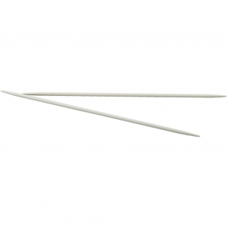 Strømpepinde, L: 20 cm, 1 sæt