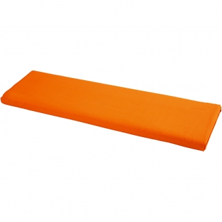 Stof, B: 145 cm, 140 g, orange, 10 m/ 1 rl.