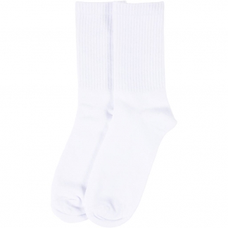 Bomuldsstrømper, str. 35-38, hvid, 10 par/ 1 pk.