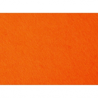 Hobbyfilt, ark 42x60 cm, tykkelse 3 mm, orange, 1 ark
