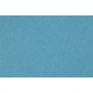 Hobbyfilt, ark 42x60 cm, tykkelse 3 mm, lysebl&aring;, 1 ark
