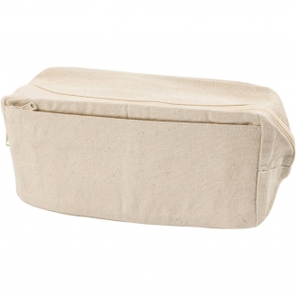 Penalhus, Firkantet, H: 10 cm, D: 7 cm, B: 23 cm, lys natur, 1 stk.