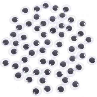 Rulle&oslash;jne, uden kl&aelig;b, diam. 10 mm, 1000 stk./ 1 pk.