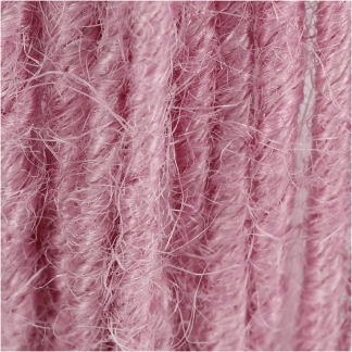 Jute wire, tykkelse 2-4 mm, pink, 3m/ 1 pk.