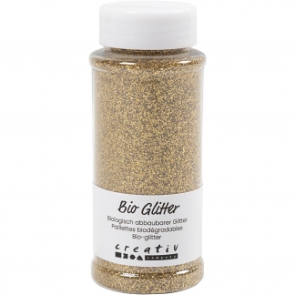 Bio-glimmer, guld, 140ml/ 1 ds.