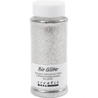 Bio-glimmer, sølv, 140ml/ 1 ds.