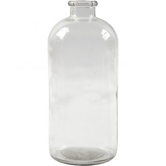 Apotekerflaske, H: 24,5 cm, diam. 10,5 cm, hulstr. 2,6 cm, 6 stk./ 1 ks.