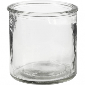 Lysglas, H: 7,8 cm, 6 stk./ 1 ks.