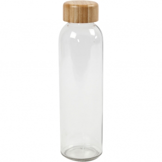 Vandflaske, H: 22 cm, diam. 6,7 cm, 500 ml, 1 stk.