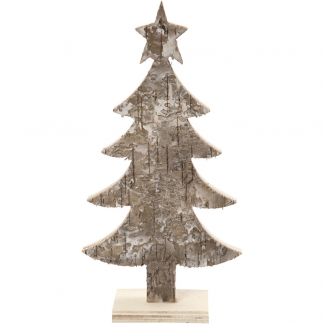 Juletræ, H: 18 cm, B: 9 cm, 1 stk.
