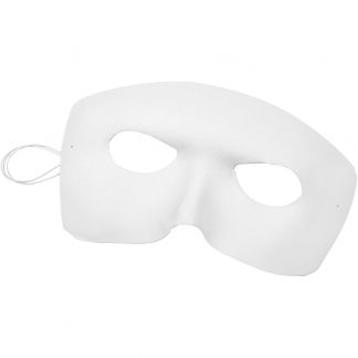 Maske, H: 12 cm, B: 17 cm, 1 stk.