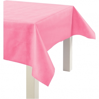 Dug af Imiteret Stof, B: 125 cm, 70 g, pink, 10 m/ 1 rl.