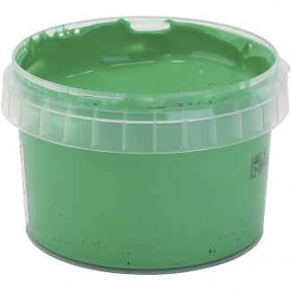 PRIMO Fingermaling, grøn, 250 ml/ 1 fl.