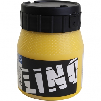 Linoleumssværte, gul, 250 ml/ 1 ds.
