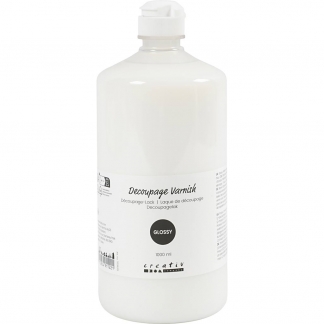 Decoupagelak, blank, 1000 ml/ 1 fl.