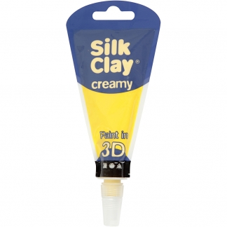 Silk Clay® Creamy, gul, 35 ml/ 1 stk.