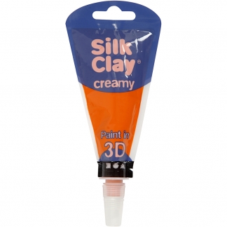 Silk Clay® Creamy, orange, 35 ml/ 1 stk.