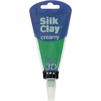 Silk Clay® Creamy, grøn, 35 ml/ 1 stk.