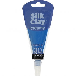 Silk Clay® Creamy, blå, 35 ml/ 1 stk.