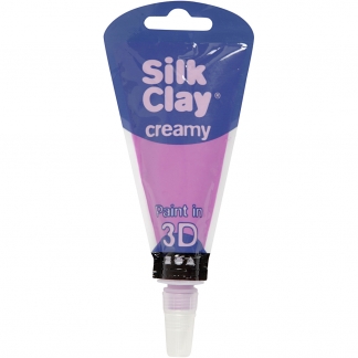 Silk Clay® Creamy, neon lilla, 35 ml/ 1 stk.