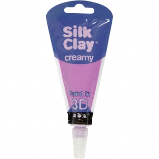 Silk Clay® Creamy, neon lilla, 35ml/ 1 stk.