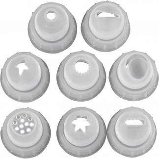 Tyller til Silk Clay® Creamy, 8 stk./ 1 pk.