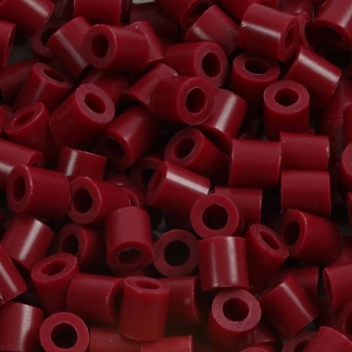 R&oslash;rperler, str. 5x5 mm, hulstr. 2,5 mm, medium, vinr&oslash;d (32239), 1100 stk./ 1 pk.